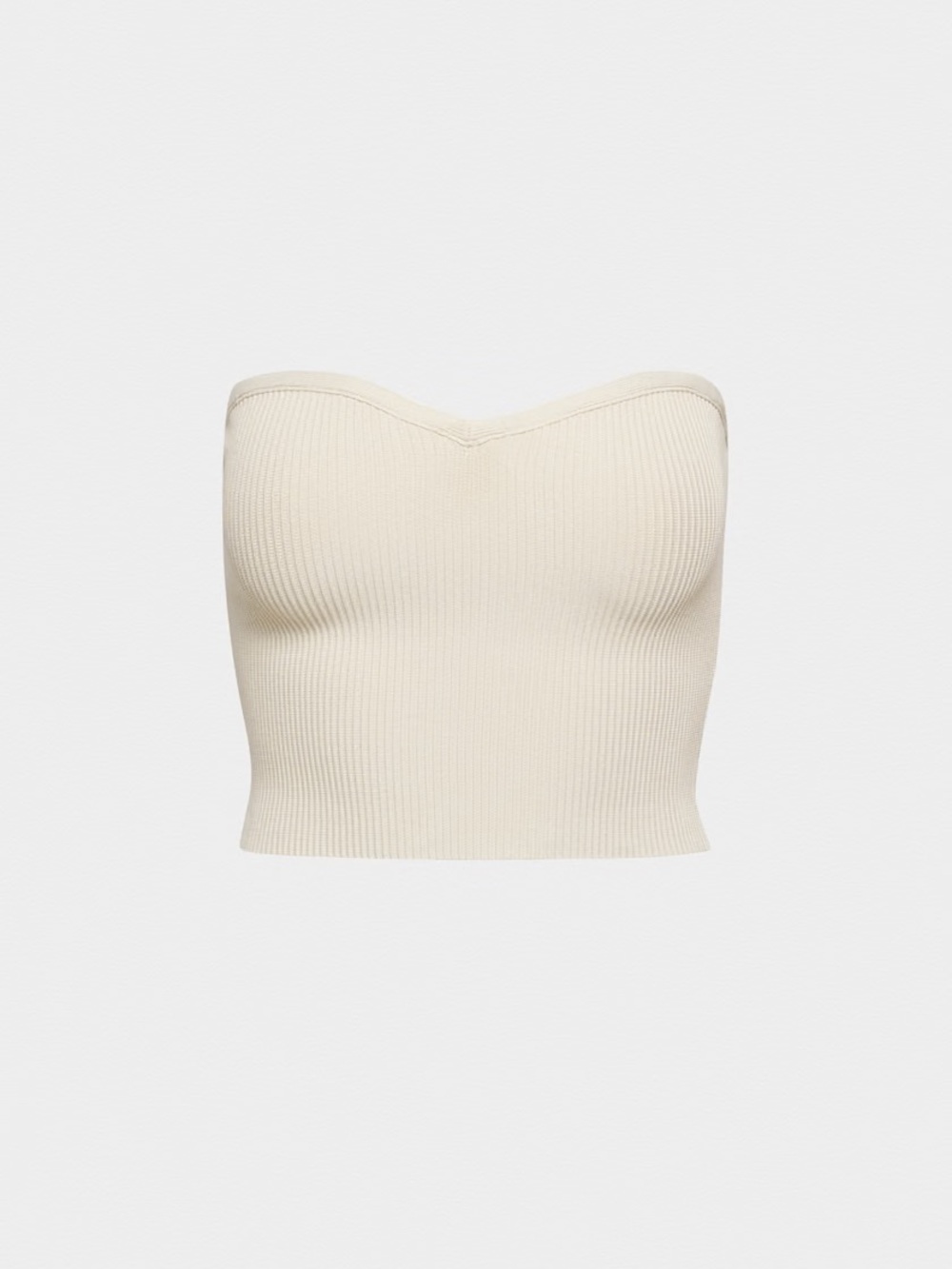 Babaton- Sculpt Knit Sweetheart Tube Top